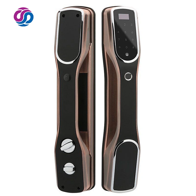 guud quality IC card door lever lock aluminum security door lock