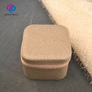 Reliable Quality Design PU Cover Wood Custom Printed Packaging Jewelry Box, Most Expensive Jewelry Box with mirror