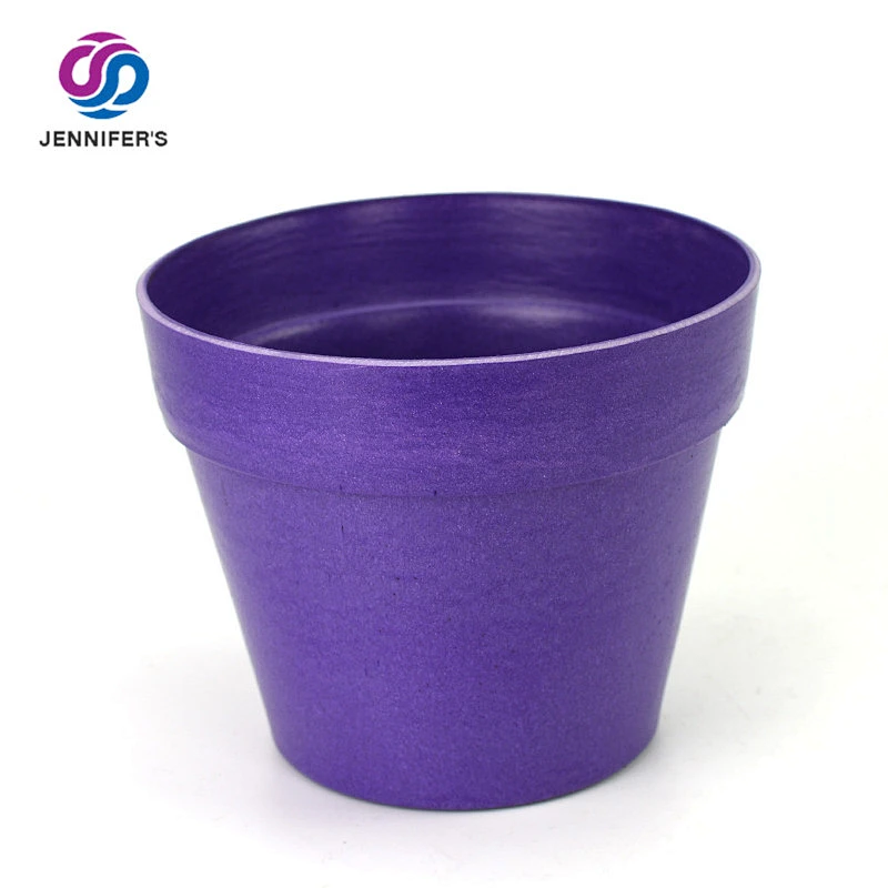 bamboo fibre beautiful color bambooecoware flower pot best sell home flower pot