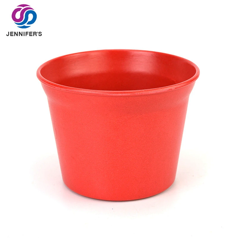 beautiful eco-friendly biodegradable bamboo fiber different types garden planters flower pot for sale