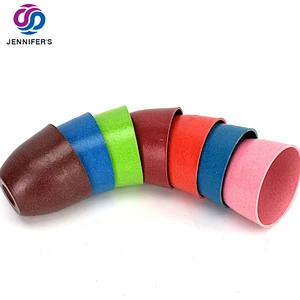 Degradable Breathable Household Bamboo fiber big Flower Pot Garden Collection Biodegradable Flower Planter Pot