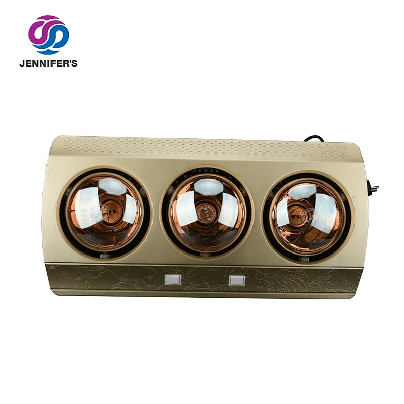 Wall Mounted Waterproof Heating Wire bathroom ventilation Infrared heater bathroom heat lamp