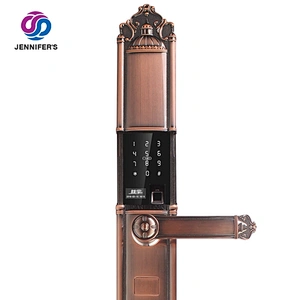 Stainless Steel Password Electric Key Smart Electronic Fingerprint Door Lock
