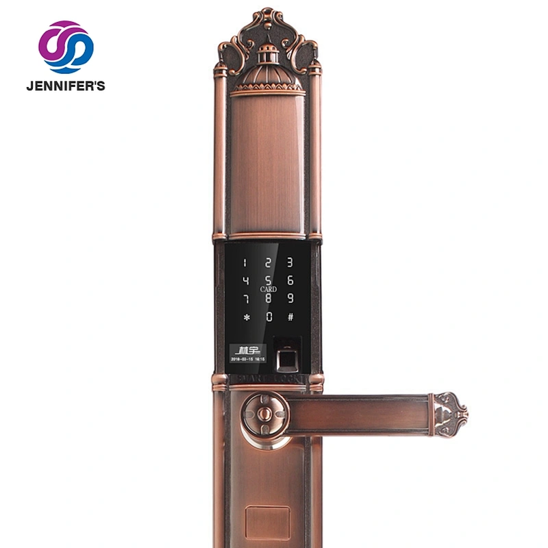Stainless Steel Password Electric Key Smart Electronic Fingerprint Door Lock