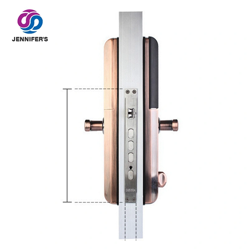 Intelligent Lock New Smart Electronic Keyless Fingerprint Biometric Door Lock