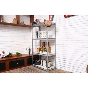 4 Layer kitchen shelves book shelf wooden adjustable shelf