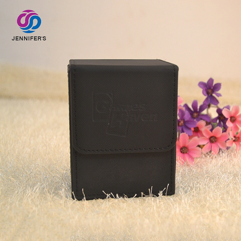 ISO9001 customized  Gift Board Game Set Paper Plastic Playing Cards Poker Set Leather card game box