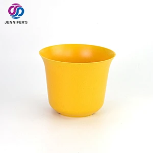 Different Colors oem Desktop & Balcony Decoration Eco Material Biodegradable Plant Pots
