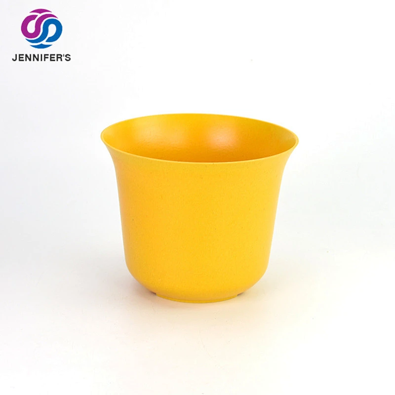 Different Colors oem Desktop & Balcony Decoration Eco Material Biodegradable Plant Pots