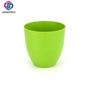 Degradable Breathable Household Bamboo fiber big Flower Pot Garden Collection Biodegradable Flower Planter Pot