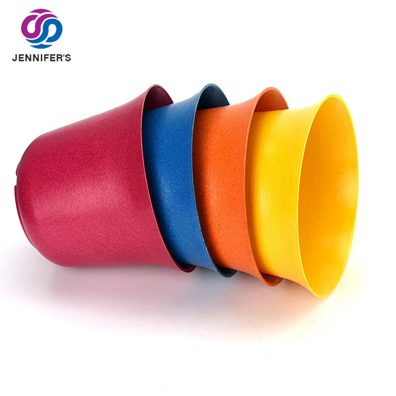 Different Colors oem Desktop & Balcony Decoration Eco Material Biodegradable Plant Pots