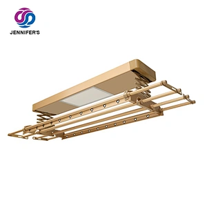 Electric automatic home clothes drying hanger drying rack