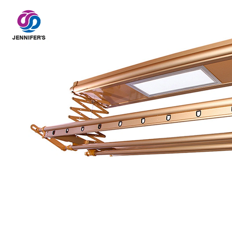Air Drying And Sterilizing Automatic Lifing Ceiling Mounted Electric Wall Clothes Hanger