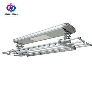 Remote Control Multifunctional Aluminum Hanger Clothes Tree Airer