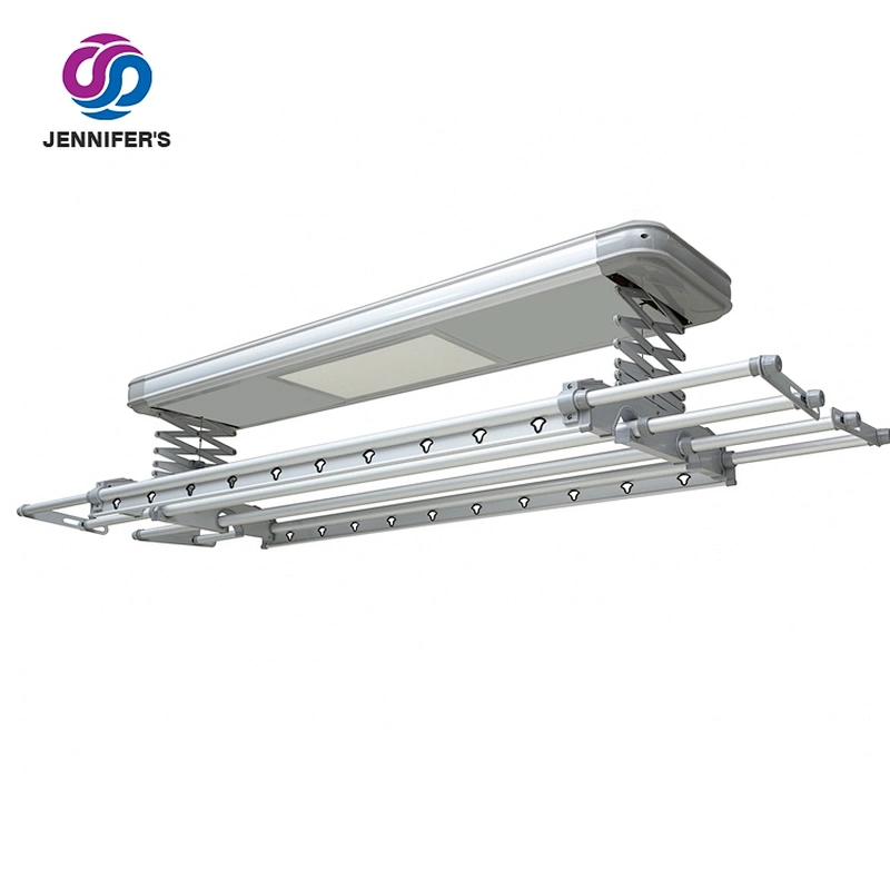 Remote Control Multifunctional Aluminum Hanger Clothes Tree Airer