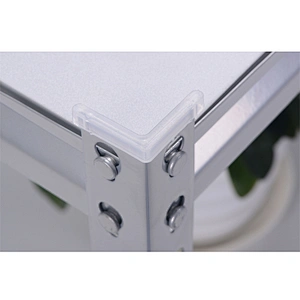 High Quality corner shelf for stores wood shelves