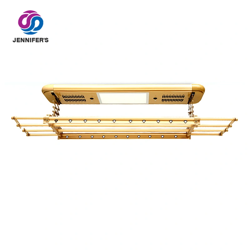 Factory New Electric remote control automatic lifting folding ceiling mounted clothes drying rack hanger