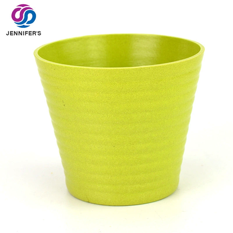 OEM Grow Healthily Biodegradable Bonsai Small Plant Bamboo Fiber Pots