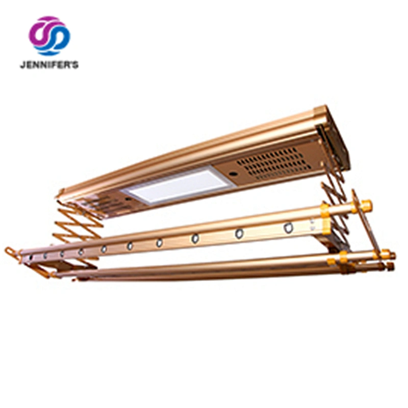 Air Drying And Sterilizing Automatic Lifing Ceiling Mounted Electric Wall Clothes Hanger