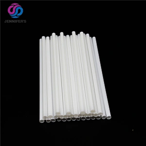 Customized Colors and Pattern Biodegradable Compostable Straight PLA Drinking Paper Straws