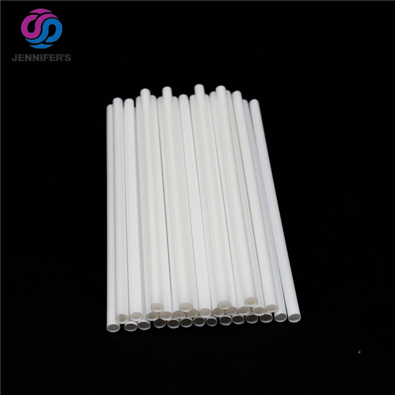 Customized Colors and Pattern Biodegradable Compostable Straight PLA Drinking Paper Straws