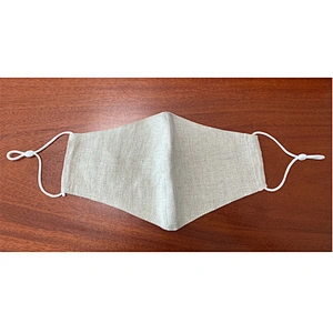 Customized anti-bacterial  hemp face cover hemp fabric