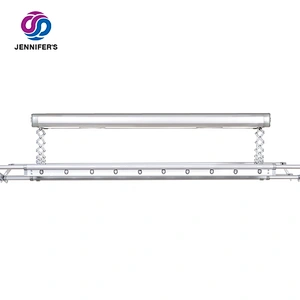 Electric Drying Foldable Aluminum Clothes Hanger With LED Lighting