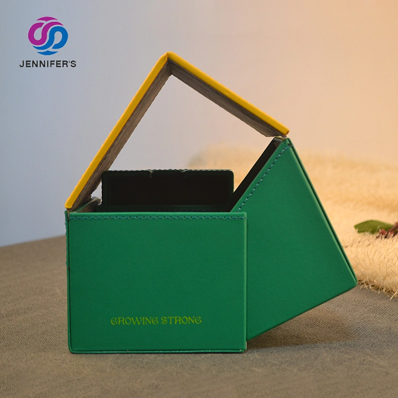 Custom paper cardboard double-lattice card box business cards box packaging for business cards packaging