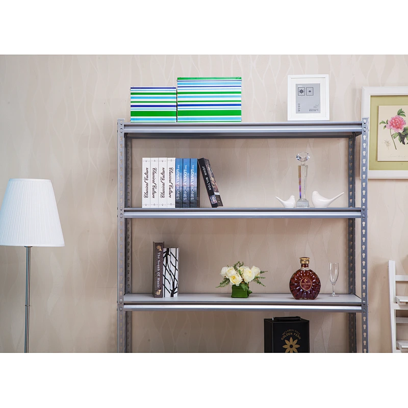 4 Layer kitchen shelves book shelf wooden adjustable shelf