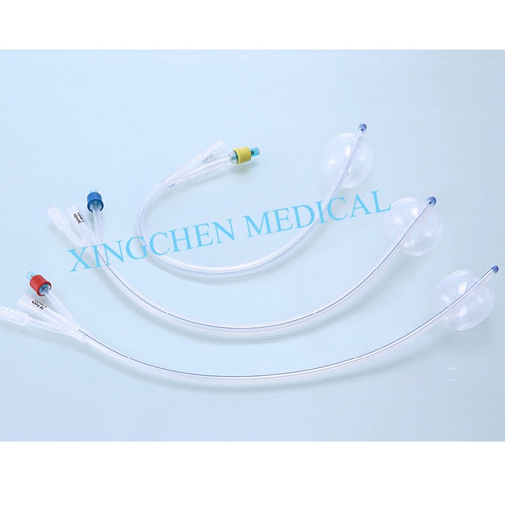XC0305 3-way Silicone Foley Catheter