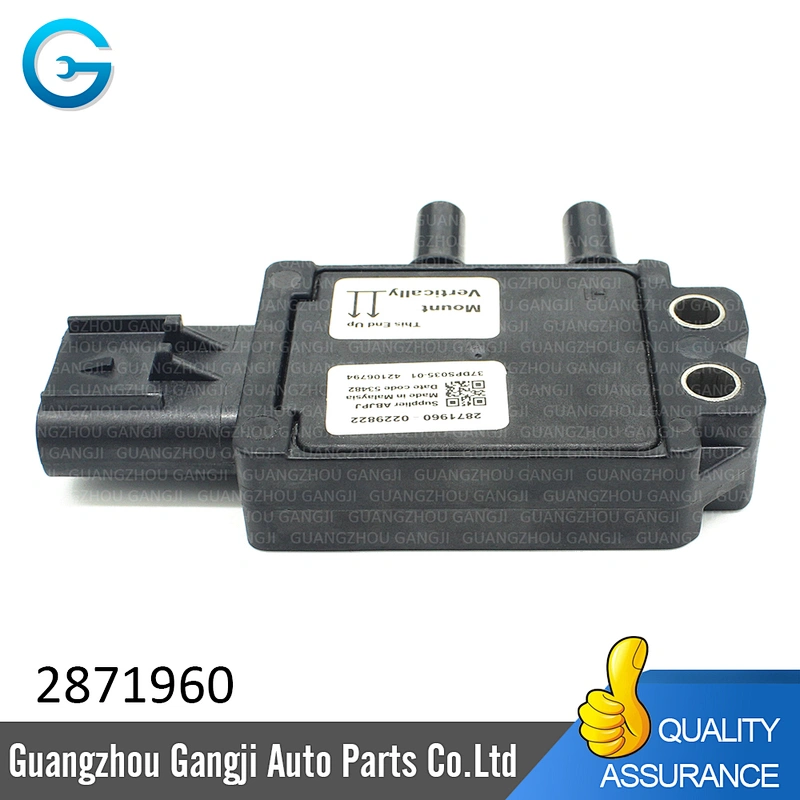 New Exhaust Gas Differential Pressure Sensor 2871960 for Freightliner Cascadias