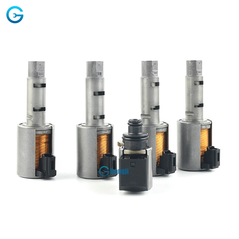 5pc JF015E RE0F11A Genuine CVT  transmission solenoids set For Sunny 1.5L Tiida Sylphy