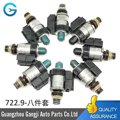722.9 7-speed Automatic Transmission Solenoid kit 8pcs For Mercedes-Benz