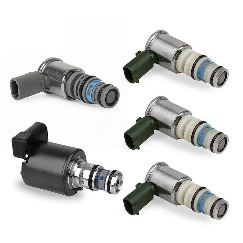 5pcs 5L40E Transmission Parts for GM Shift TCC EPC High Performance Solenoid Kit 1999-2003