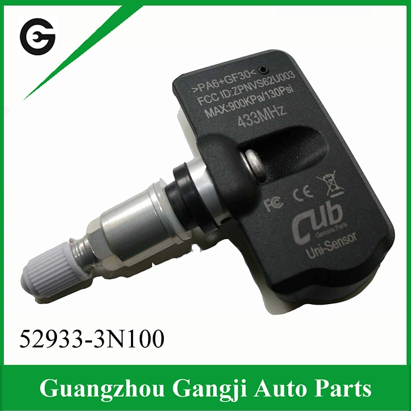 China Supplier Auto Parts Car Tire Pressure Sensor 52933-3N100 52933-2M650 For Hyundais