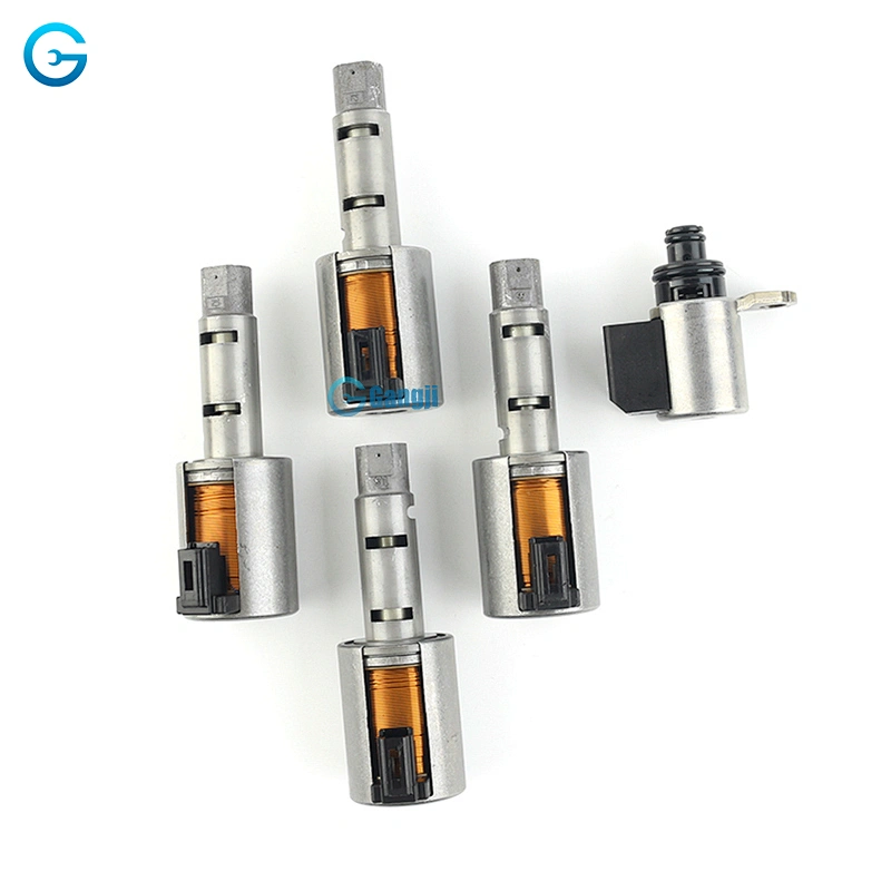 5pc JF015E RE0F11A Genuine CVT  transmission solenoids set For Sunny 1.5L Tiida Sylphy