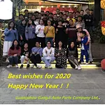 GangJi Auto Parts Company wish you a Happy New year in 2020