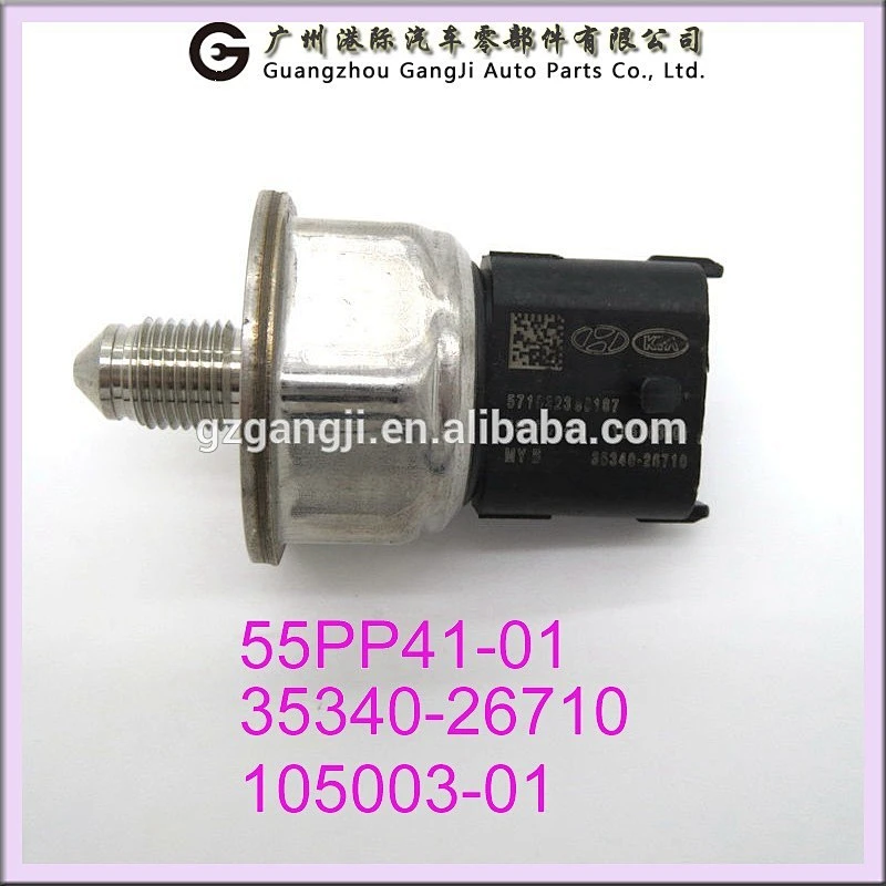 New Common Fuel Rail Pressure Sensor 55PP41-01 35340-26710 105003-1 For Sonata