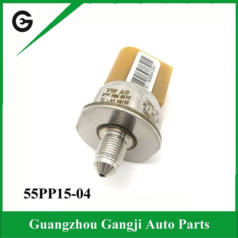 New Fuel Oil Rail Pressure Sensor 55PP15-04 03C906051C For Audis  A4 A5 A6 Q5 Q7