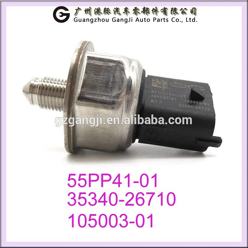 New Common Fuel Rail Pressure Sensor 55PP41-01 35340-26710 105003-1 For Sonata