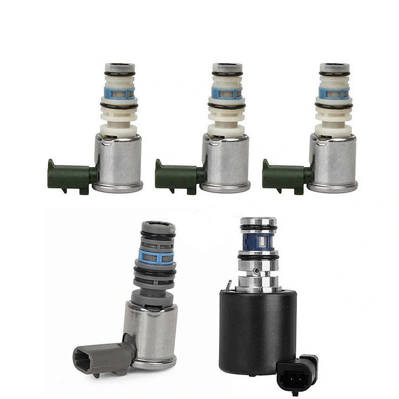 5pcs 5L40E Transmission Parts for GM Shift TCC EPC High Performance Solenoid Kit 1999-2003