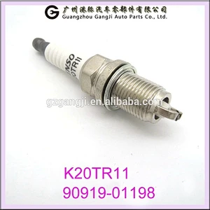 High quality Auto Spark Plugs K20TR11 90919-01198 For Camrys Corollas