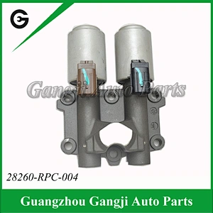 High Quality Wholesale Transmission Dual Linear Solenoid Valve OE 28260-RPC-004 28260RPC004 For Honda Civics