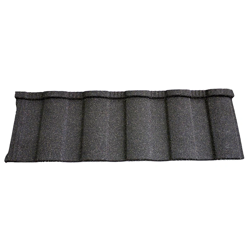 aluzinc/galvalume stone color coated metal roof tiles