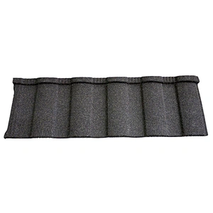 aluzinc/galvalume stone color coated metal roof tiles