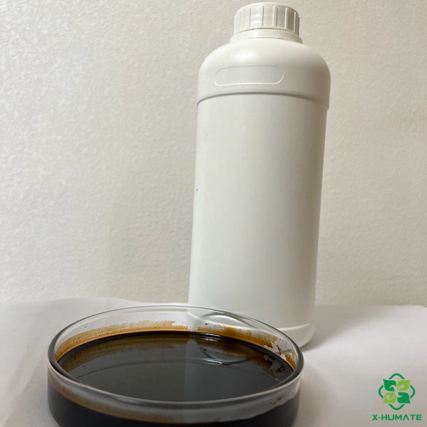 X humate Alginic acid liquid product of seaweed extract organic fertilizer
