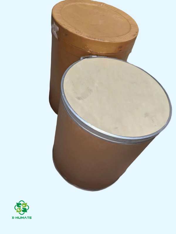 kinetin packing in 20kg paper dums by x-humate