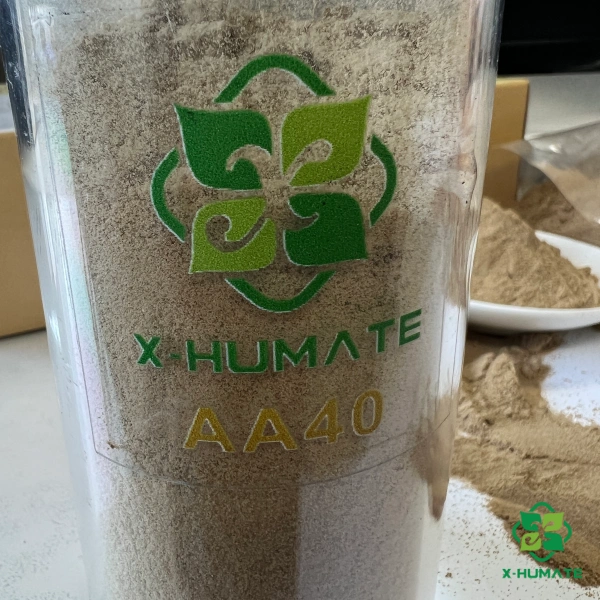 x-humate fertilizer use amino acid 40% powder sample testing in SGS lab support quality test