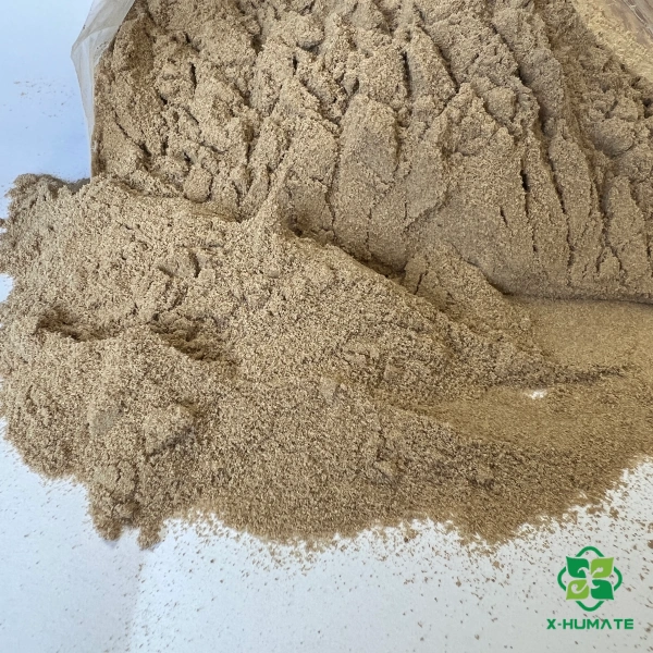 x-humate Acid Hydrolysis Amino Acid Powder in brown color