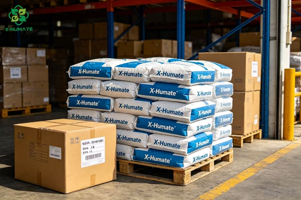 X-Humate organic Copper Fulvate fertilizer packaging